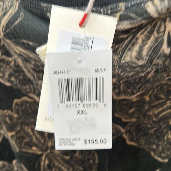 Johnny Was Zuri Velour Jogger Sweatpants - Picture 3 of 3